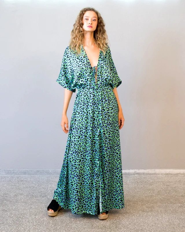 COLLECTIVA NOIR Γυναικείο Maxi Φόρεμα Collectiva Noir - Nera