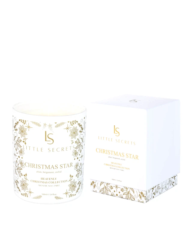 LITTLE SECRETS Αρωματικό Κερί Σόγιας Little Secrets 160ml - Heavenly