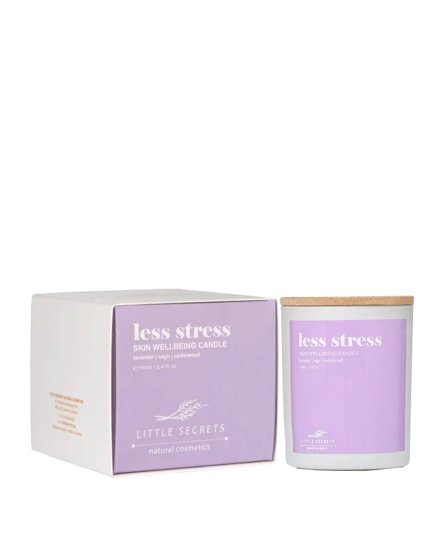 LITTLE SECRETS Ενυδατικό Κερί για Μασάζ Little Secrets 160 ml - Less Stress