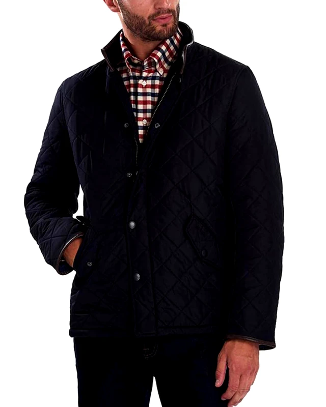 BARBOUR Ανδρικό Jacket Barbour - Powell Quilt MQU0281 BRNY71