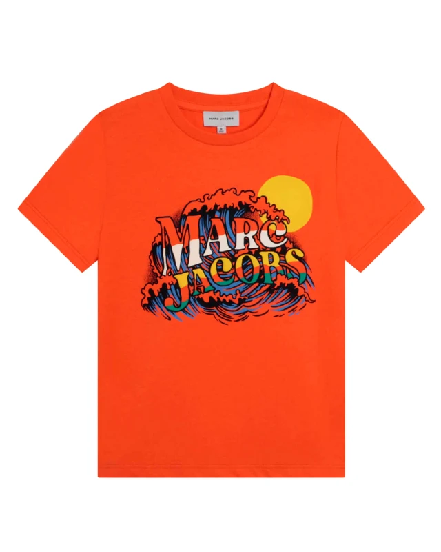 LITTLE MARC JACOBS Παιδική Κοντομάνικη Μπλούζα Little Marc Jacobs - 5588 J