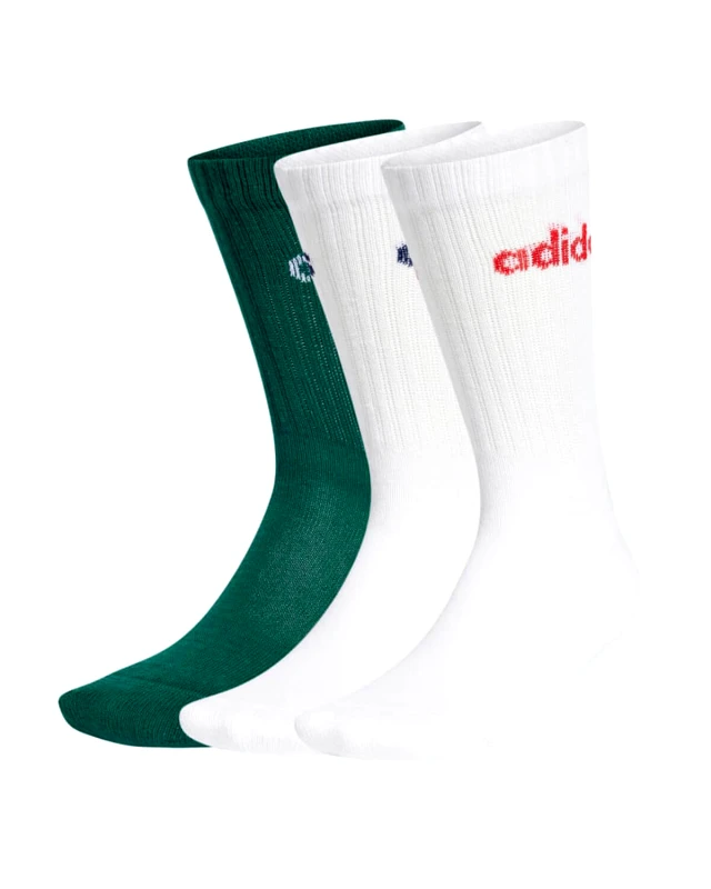 Adidas Unisex Κάλτσες Adidas 3 Ζευγάρια - C Lin Crew