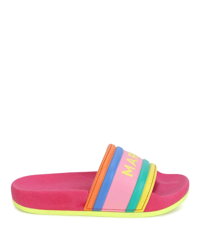 LITTLE MARC JACOBS Παιδικά Σανδάλια Slides Little Marc Jacobs - 9130 J Aqua