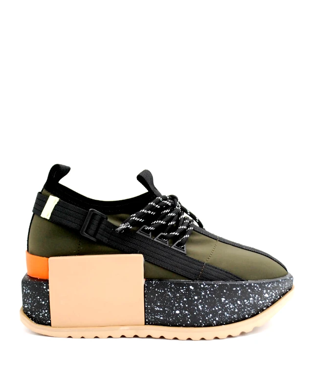 FAVELA Γυναικεία Sneakers με Τρακτερωτή Σόλα Favela - Leona