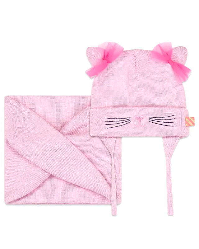 BILLIEBLUSH Βρεφικό Set Σκούφος + Κασκόλ Billieblush - 8101
