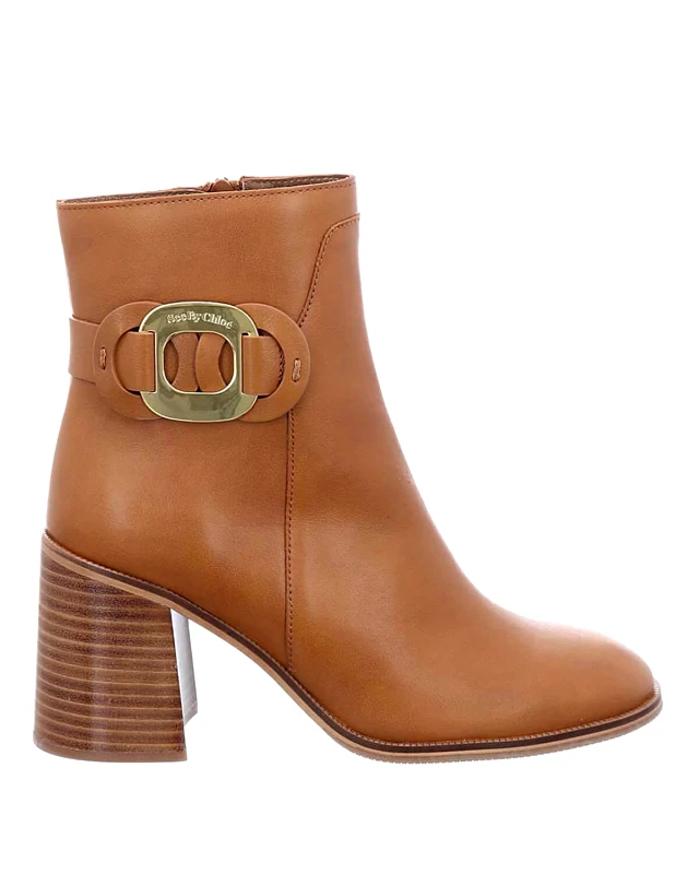 SEE BY CHLOE Μποτακια 23ISB41092A/18146 533 tan