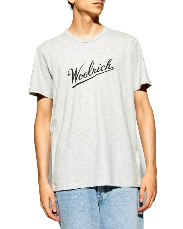 WOOLRICH Ανδρική Κοντομάνικη Μπλούζα Woolrich - Woolrich Script