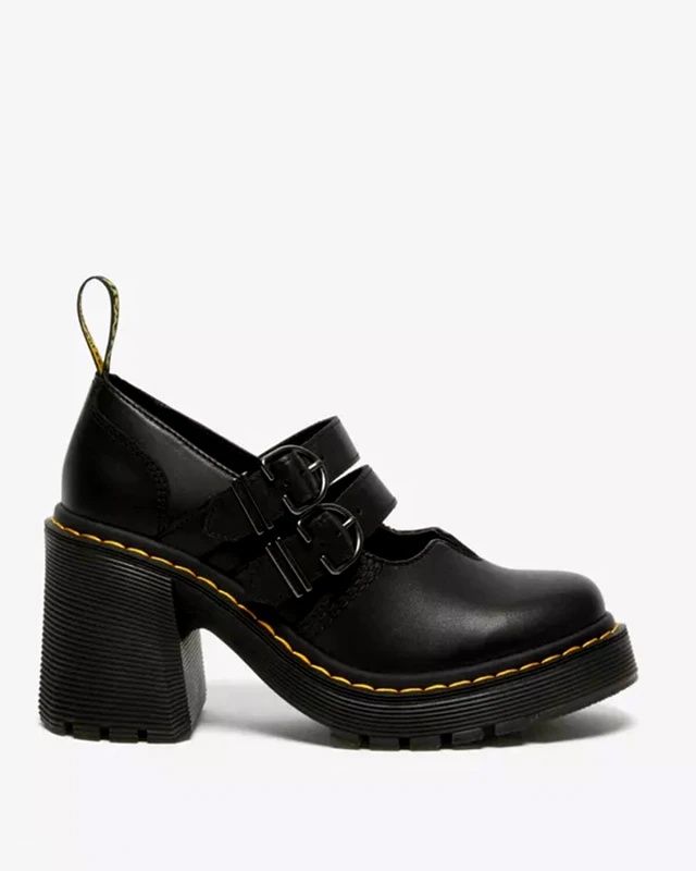 DR MARTENS Γυναικείες Πλατφόρμες Dr Martens - Eviee Black Sendal