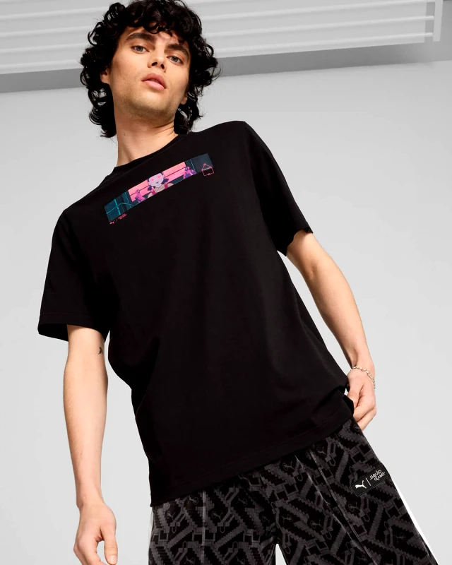 Puma Ανδρική Κοντομάνικη Μπλούζα Puma - Puma X Squid Game Graphic