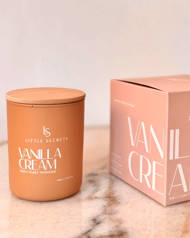 LITTLE SECRETS Καλλυντικό Κερί Little Secrets 160ml - Vanilla Cream