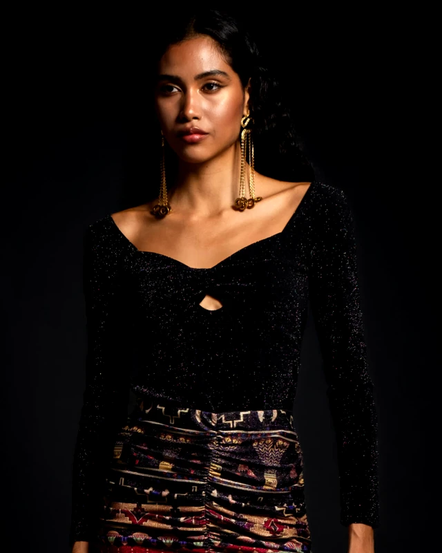 PEACE AND CHAOS Γυναικεία Μακρυμάνικη Μπλούζα Peace And Chaos - Stellar Crop