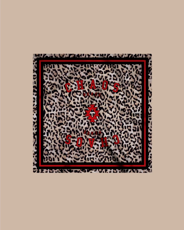 PEACE AND CHAOS Γυναικείο Φουλάρι Peace And Chaos - Menagerie