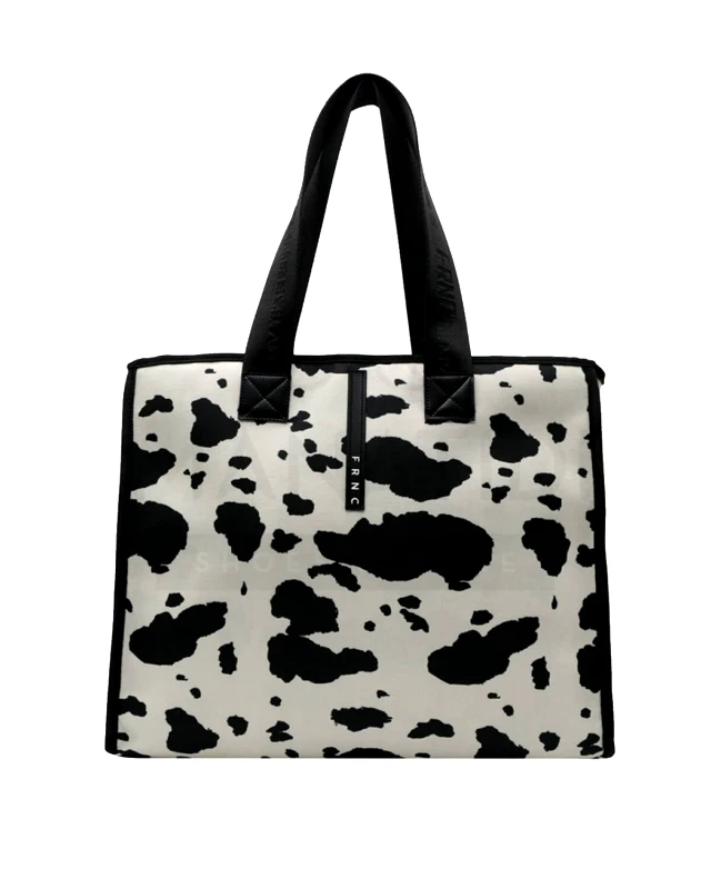 FRNC Γυναικεία Shopper Τσάντα Frnc - Tessuto Stampato Water + Eco