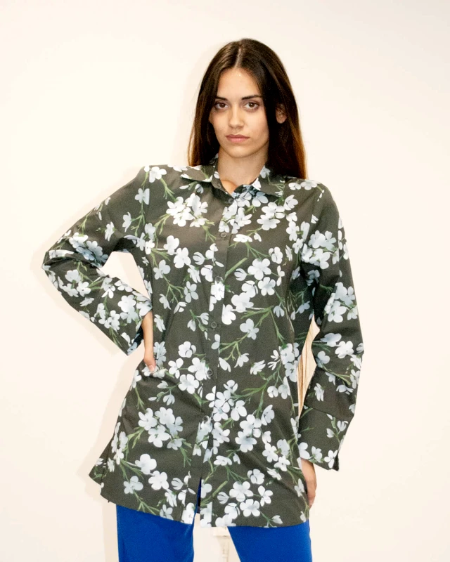 NEW AGE Γυναικείο Μακρυμάνικο Πουκάμισο New Age - Adel