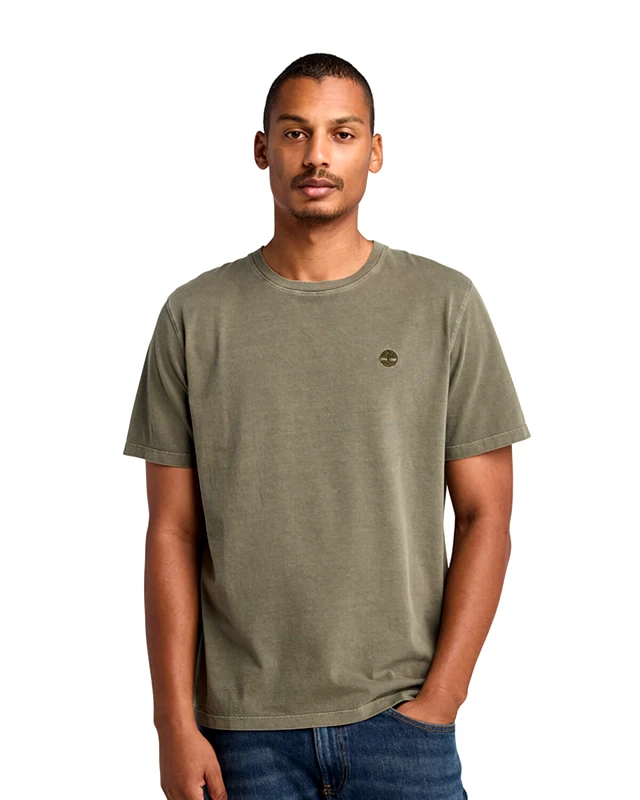 TIMBERLAND Ανδρική Κοντομάνικη Μπλούζα Timberland - Dunstan River Garment Dye