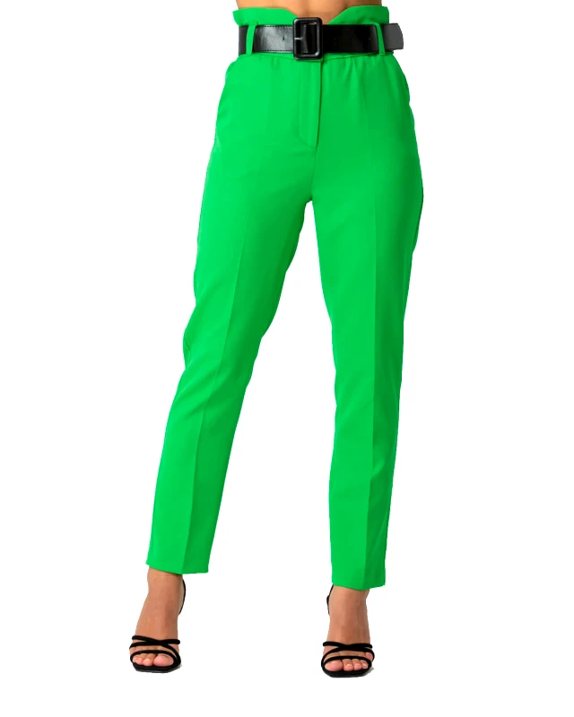 N2110 Γυναικείο Παντελόνι με Ζώνη N2110 - Pants