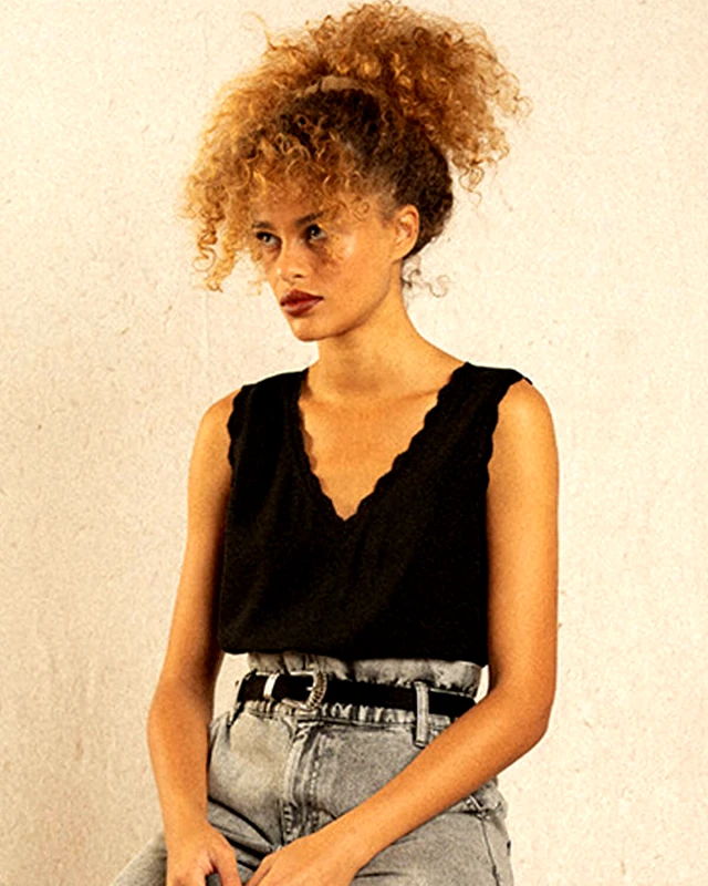 GRACE & MILA Γυναικεία Αμάνικη Μπλούζα Grace & Mila - Ines