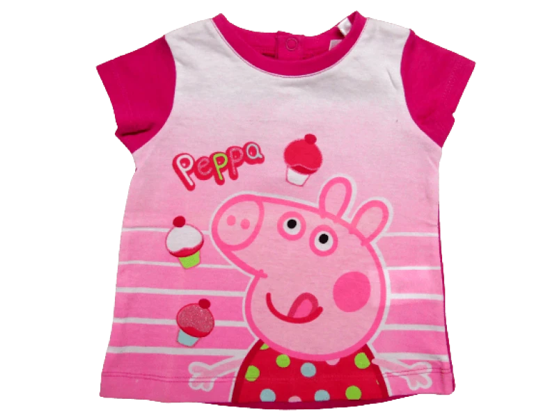 PEPPA PIG ΠΑΙΔΙΚΟ T-SHIRT 0430 - φούξια 8514