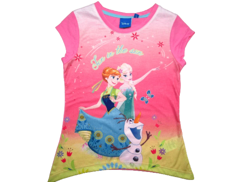 ©DISNEY ΠΑΙΔΙΚΟ T-SHIRT FROZEN 0534 – ροζ 10094