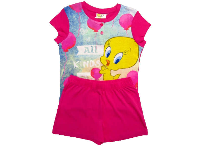 ©DISNEY ΠΑΙΔΙΚΟ ΣΕΤ ΚΑΛΟΚΑΙΡΙΝΗ ΠΙΤΖΑΜΑ TWEETY 0580 - φούξια 10330