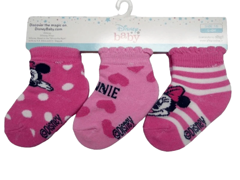 ©DISNEY ΒΡΕΦΙΚΕΣ ΣΕΤ ΚΑΛΤΣΕΣ MINNIE 1072 – ροζ 24627