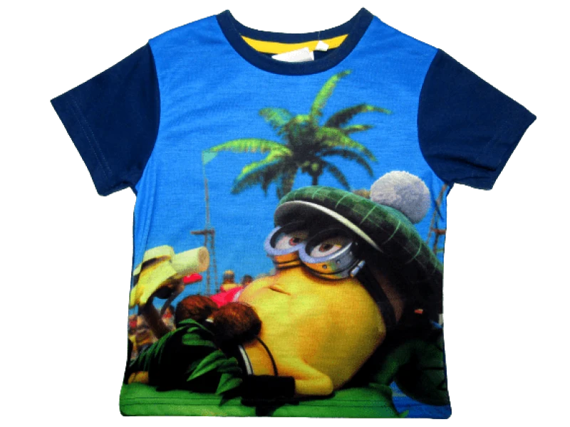 MINIONS ΠΑΙΔΙΚΟ T-SHIRT 0537 – μπλε 10109