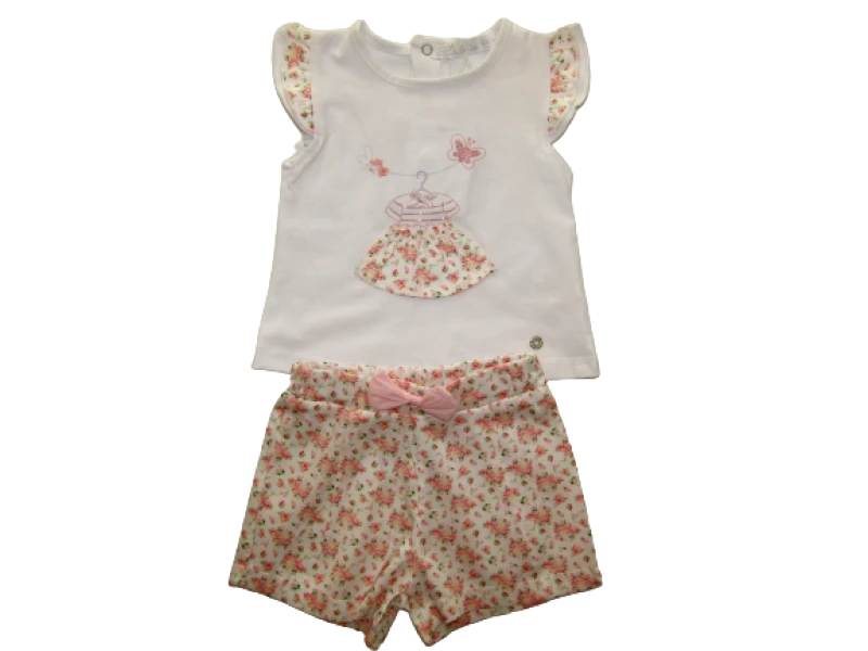 LOLETA ΒΡΕΦΙΚΟ ΣΕΤ ΜΕ ΣΟΡΤΣ 1166 - floral 25576