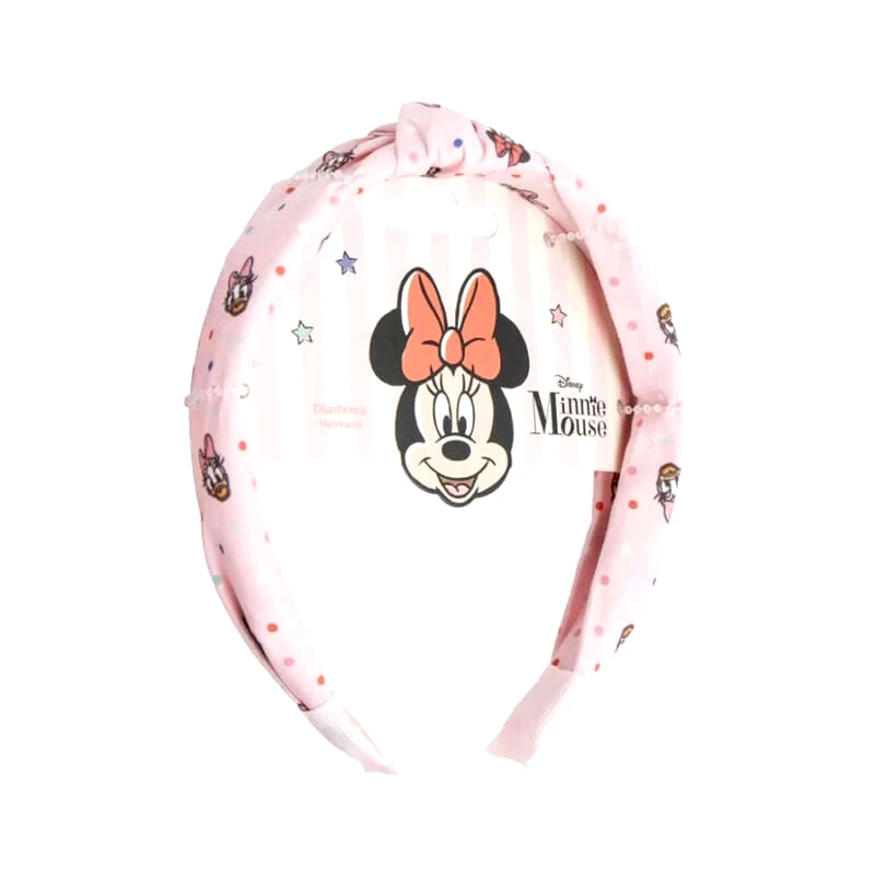 ©DISNEY ΠΑΙΔIΚΗ ΥΦΑΣΜΑΤΙΝΗ ΣΤΕΚΑ ΜΑΛΛΙΩΝ MINNIE MOUSE 1759 - ροζ
