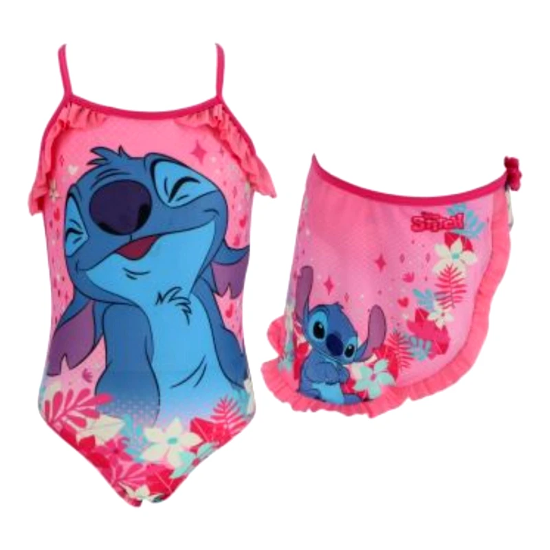 ©DISNEY ΠΑΙΔΙΚΟ ΣΕΤ ΟΛΟΣΩΜΟ ΜΑΓΙΟ ΜΕ ΠΑΡΕΟ ΦΟΥΣΤΑ LILO AND STITCH 1783 – φούξια 33387