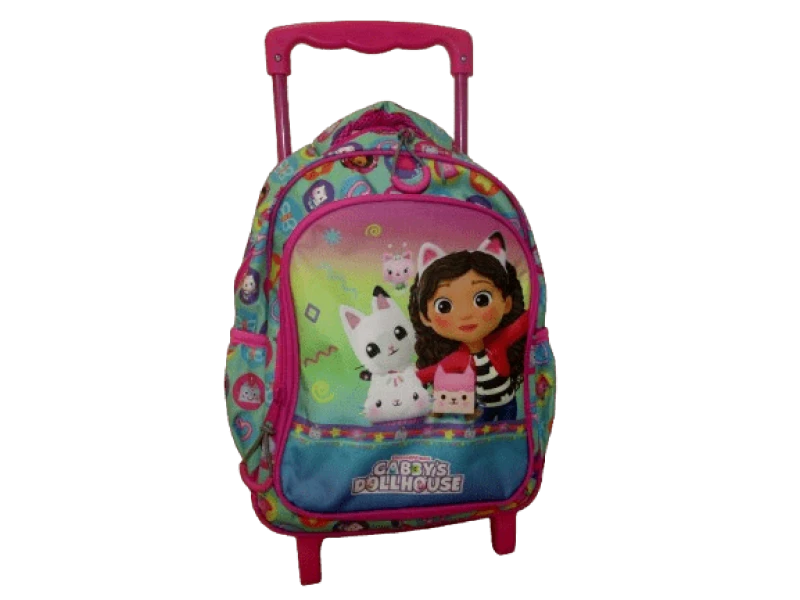 DREAMWORKS DREAMWORKS ΠΑΙΔΙΚΟ ΤΡΟΛΕΪ BACKPACK GABBY'S DOLLHOUSE 1811 - ροζ