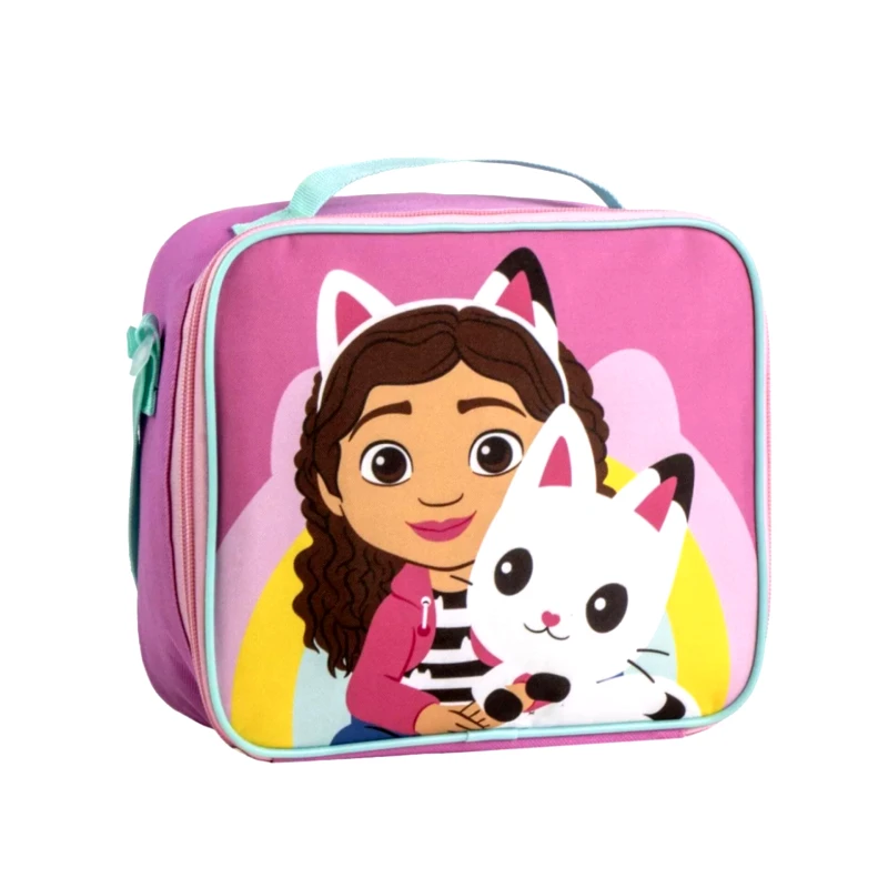 DREAMWORKS DREAMWORKS ΠΑΙΔΙΚΗ ΤΣΑΝΤΑ ΦΑΓΗΤΟΥ THERMO GABBY'S DOLLHOUSE 1824 - ροζ