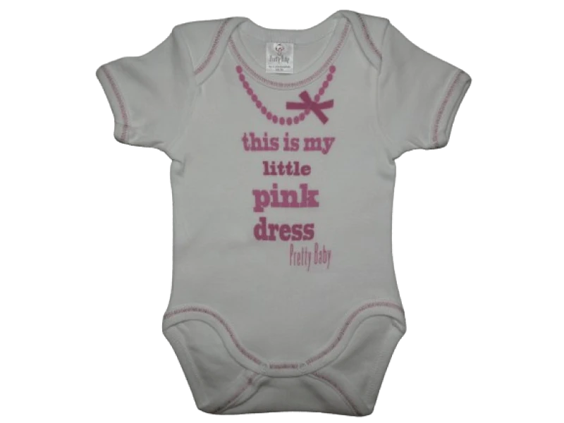 PRETTY BABY PRETTY BABY ΒΡΕΦΙΚΟ ΚΟΝΤΟΜΑΝΙΚΟ ΚΟΡΜΑΚΙ 1684 – λευκό ΛΕΥΚΟ