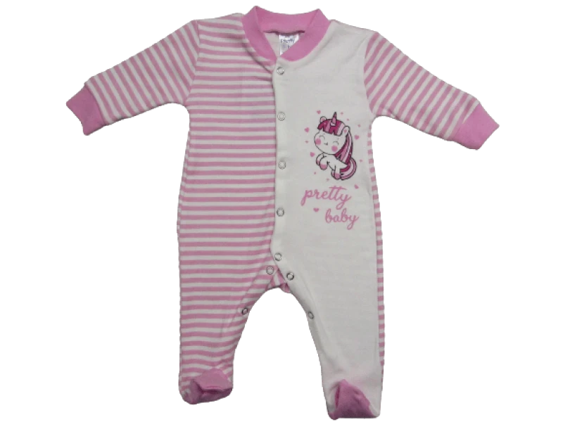 PRETTY BABY PRETTY BABY ΒΡΕΦΙΚΟ ΒΑΜΒΑΚΕΡΟ ΦΟΡΜΑΚΙ 1549 - ροζ ΡΟΖ