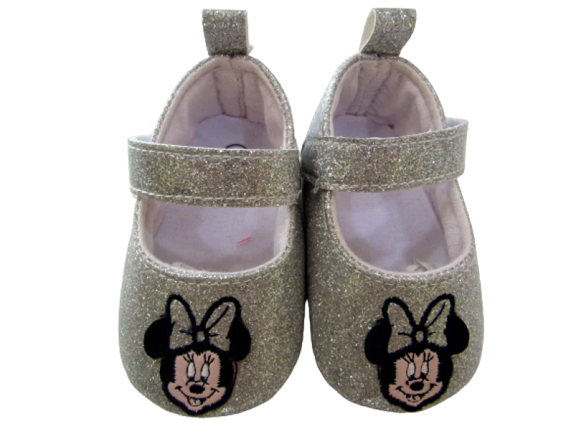 OEM ©DISNEY ΒΡΕΦΙΚΕΣ ΜΠΑΛΑΡΙΝΕΣ MINNIE 1242 - ασημί 17 ΑΣΗΜΙ