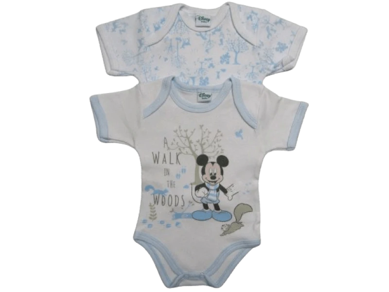 OEM ©DISNEY ΣΕΤ ΒΡΕΦΙΚΑ ΚΟΝΤΟΜΑΝΙΚΑ ΚΟΡΜΑΚΙΑ MICKEY 0841 - μπλε ΜΠΛΕ