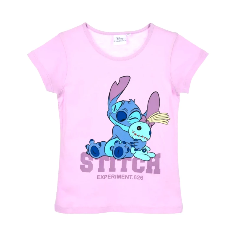 ©DISNEY ©DISNEY ΠΑΙΔIΚΟ T-SHIRT LILO AND STITCH 1767 - μοβ ΜΟΒ