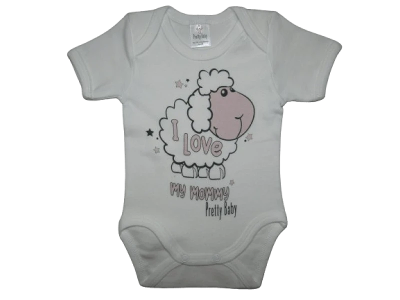 PRETTY BABY PRETTY BABY ΒΡΕΦΙΚΟ ΚΟΝΤΟΜΑΝΙΚΟ ΚΟΡΜΑΚΙ 1682 – λευκό ΛΕΥΚΟ