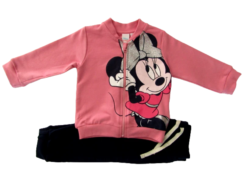 OEM ©DISNEY ΠΑΙΔΙΚΟ ΣΕΤ ΦΟΡΜΑ MINNIE ΜΕ ΖΑΚΕΤΑ 1299 – ροζ ΡΟΖ
