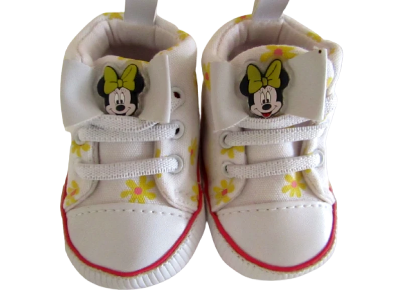 OEM ©DISNEY ΒΡΕΦΙΚΑ ΠΑΠΟΥΤΣΙΑ ΑΓΚΑΛΙΑΣ MINNIE 1246 - λευκό 16 ΛΕΥΚΟ
