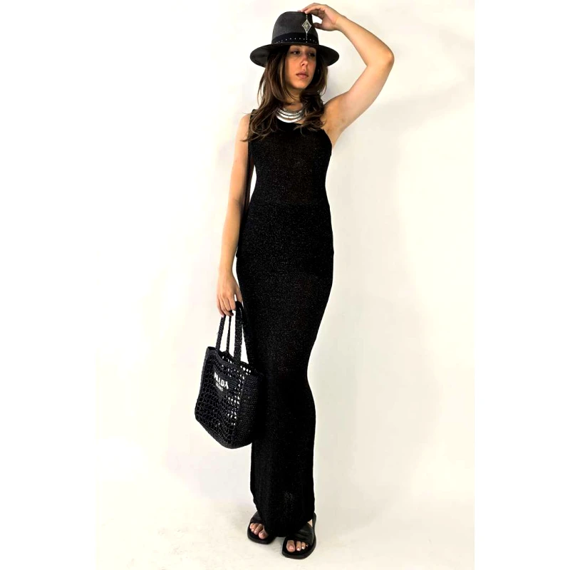 Φόρεμα μάξι πλεκτό