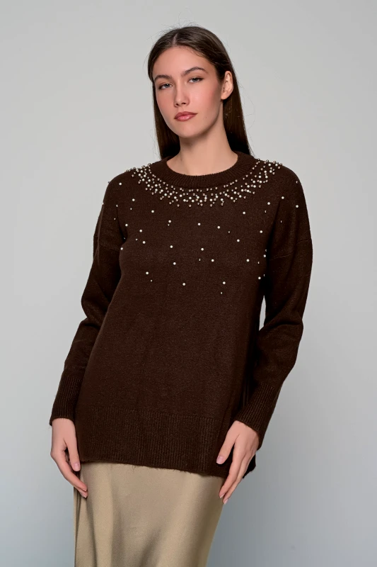 Fullahsugah Πουλόβερ με μικρές πέρλες - 3254057218