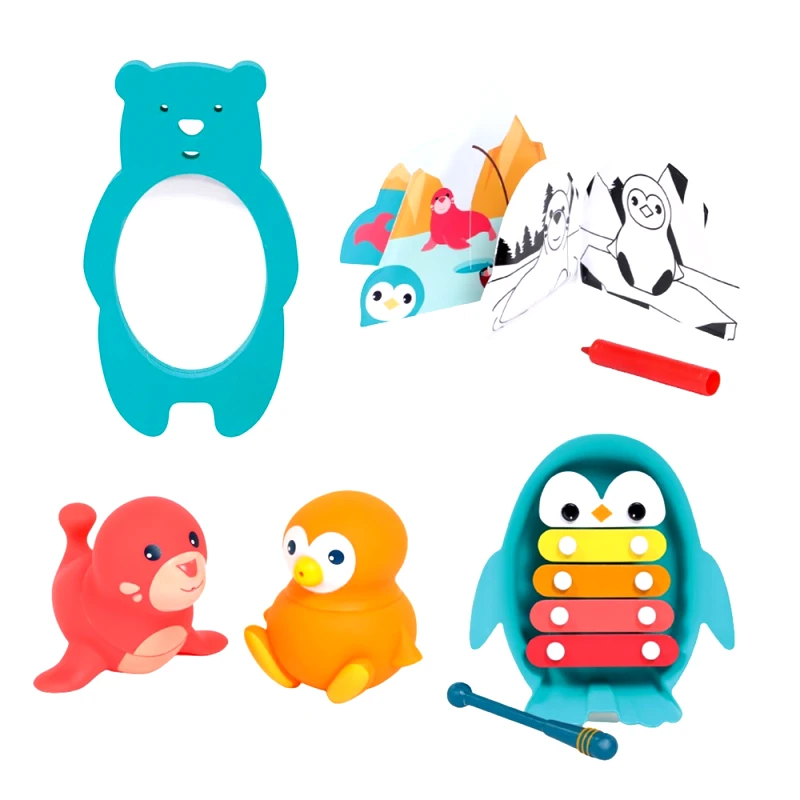 Ludi Σετ με παιχνίδια μπάνιου 6 τμχ.