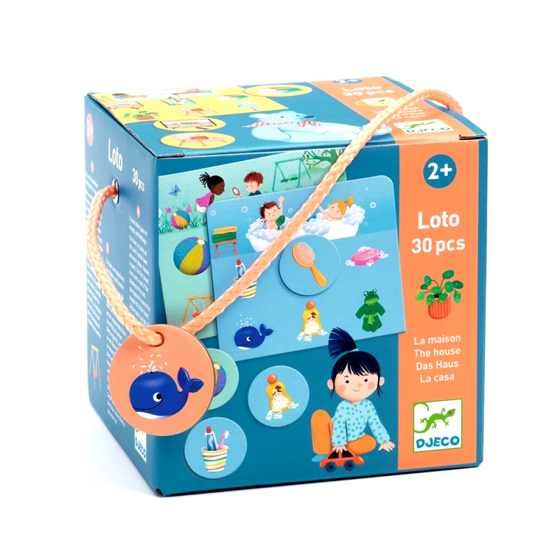 Djeco Λότο Στο Σπίτι 30 τεμ.