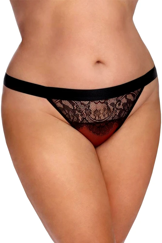 Anais Εσώρουχο Plus Size - AS Arabella Μπορντό AS10053
