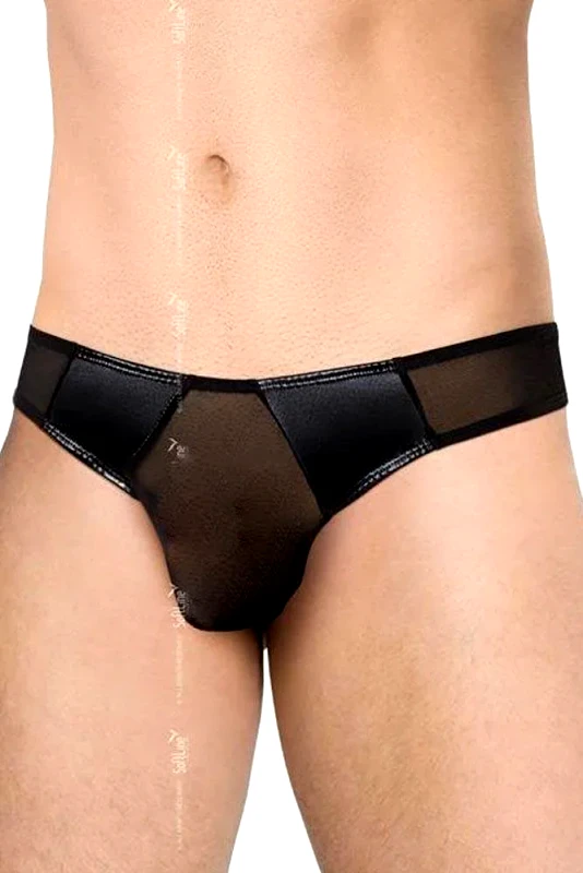 Softland Ανδρικό εσώρουχο Brazil - Black Brief Μαύρο SFT4519