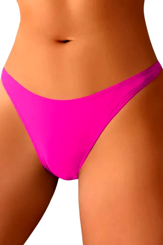 AnnaMu Γυναικείο Μαγιό String Annamu Ροζ A-1039