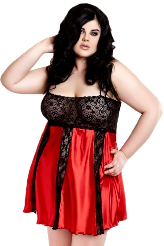 Dkaren Babydoll - σε μέγεθος από 3XL έως 10XL Dkaren Helen DK-Helen