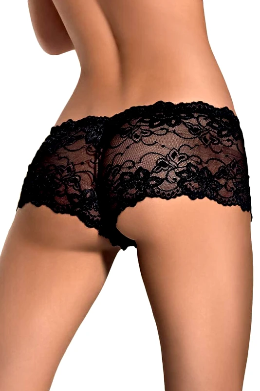 Obsessive Γυναικείο μποξερ - Obsessive Idillia shorts black OB8988