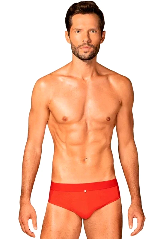 Obsessive Ανδρικό εσώρουχο Slip - Obsessive Boldero Brief Κόκκινο OB8264