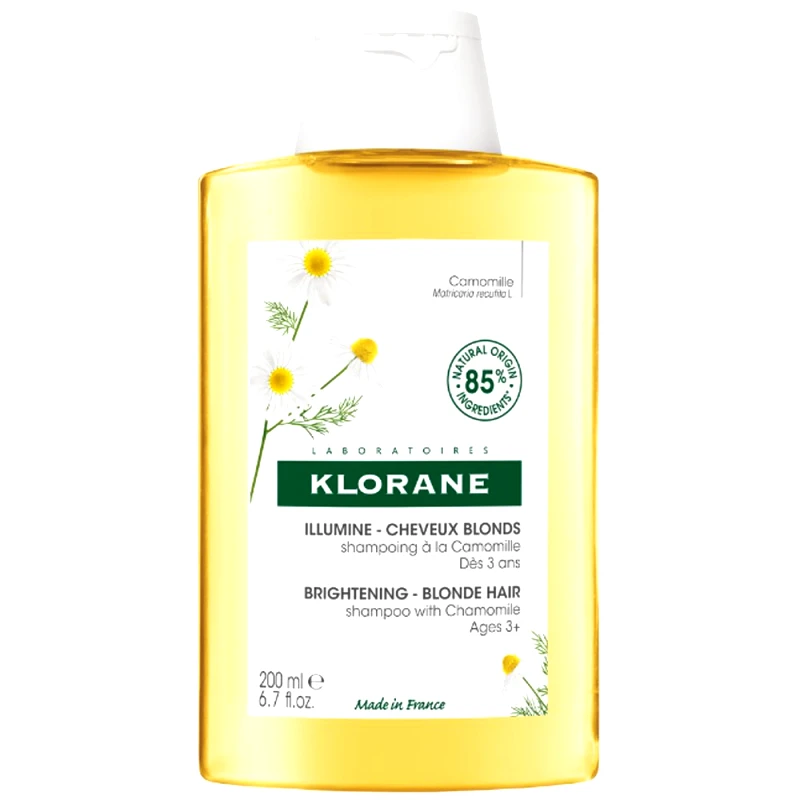 Klorane Klorane Chamomile Shampoo Σαμπουάν για Ξανθιές Ανταύγειες με Χαμομήλι 200ml